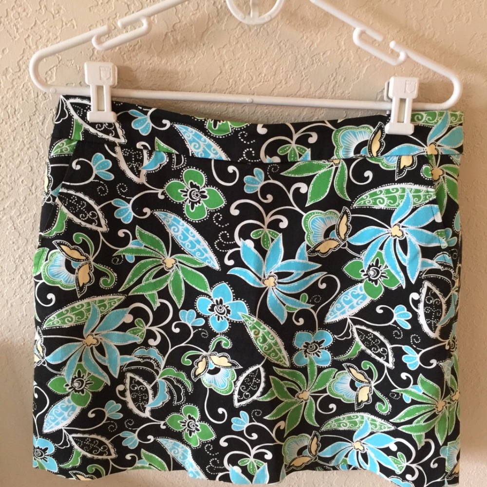 Fairway & Greene Cotton Skort Size 6 Like New